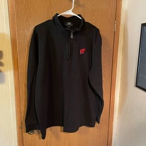 Wisconsin Badgers Pullover 1/4 Zip Up
